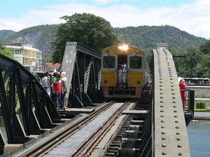 The Bridge on the River Kwai Kanchanaburi Thailand