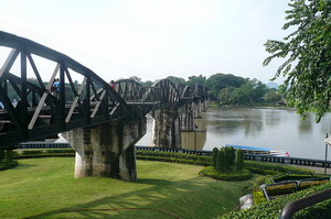 River Kwai Bridge Kanchanaburi Thailand