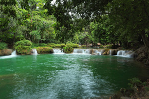 Chet Sao Noi Waterfall Saraburi Thailand