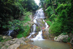 Na Muang Waterfall Koh Samui Thailand