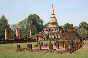 Si Satchanalai Historical Park Sukhothai Thailand